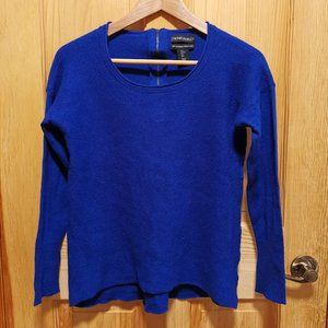 Cynthia Rowley 100% extrafine merino wool crewneck sweater (L)